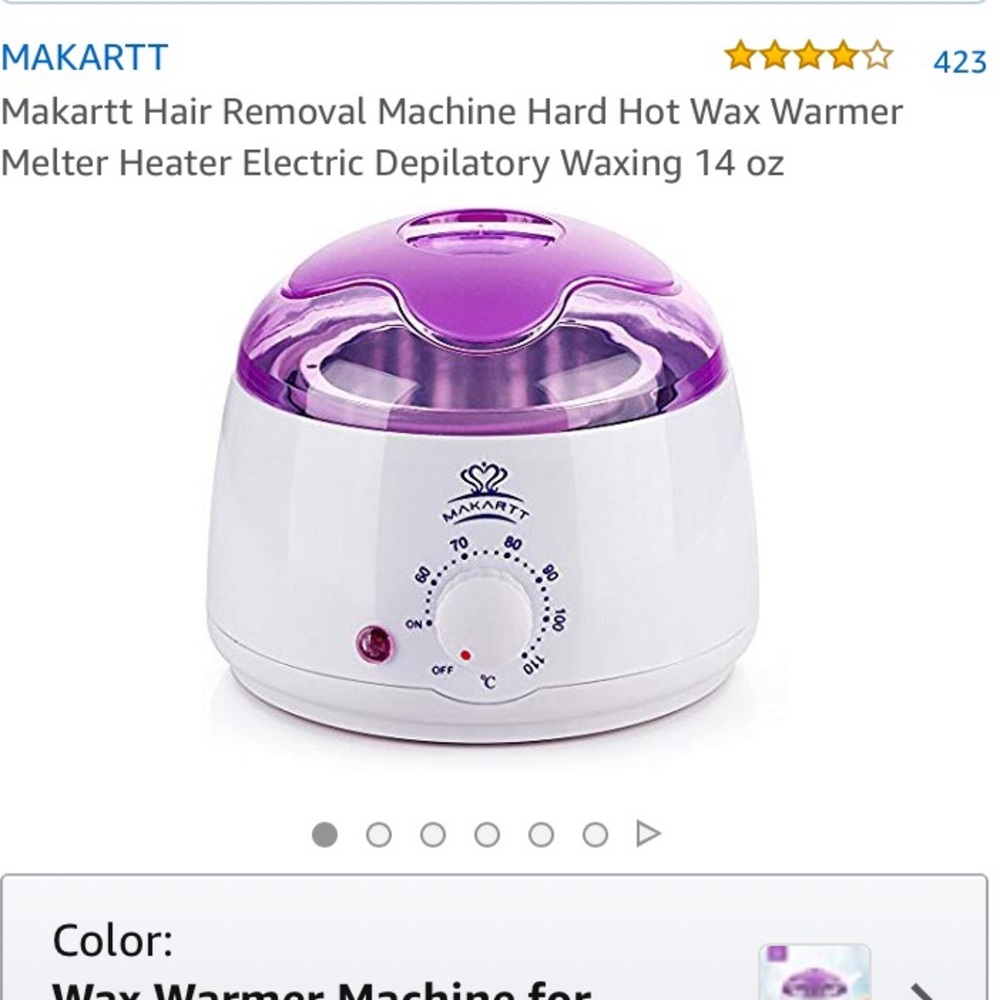 Wax warmer